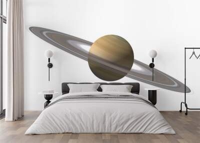 planet saturn with transparent background Wall mural