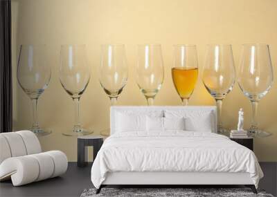 glasses of champagne Wall mural