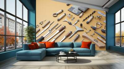 set of tools Wall mural