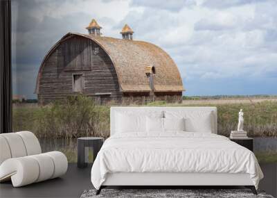 big rustic old barn Wall mural