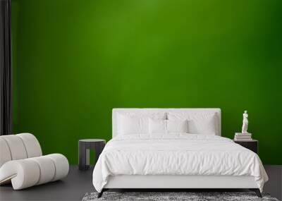 Blurred Background in Green color Wall mural