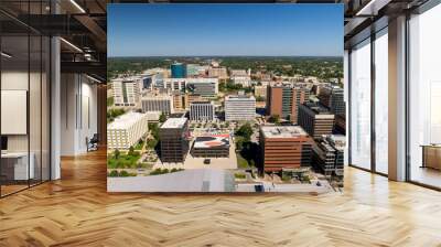 Downtown Grand Rapids is second largest metropolitan area in entire Michigan state. Wall mural