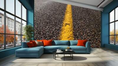 Road divider Wall mural