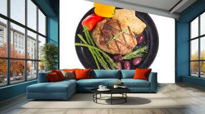 Atkins mediterranean diet. Wall mural