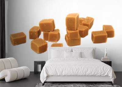 caramel candies Wall mural