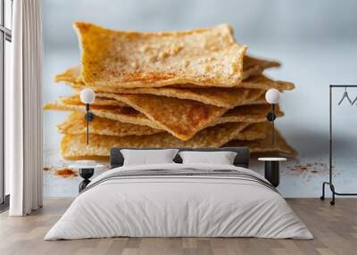 Crispy Tortilla Chips Wall mural