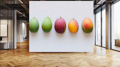 Mango Ripening Stages Wall mural