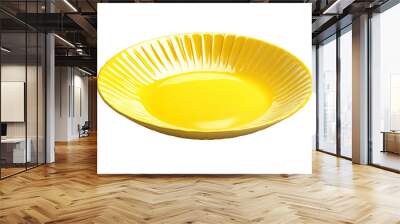 Bright yellow plate with a radiant design, perfect for lively table settings and adding a pop of color to any dining experience. Wall mural