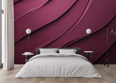 A sophisticated maroon background with a soft, matte finish and minimalistic design, ideal for elegant and professional use. Wall mural