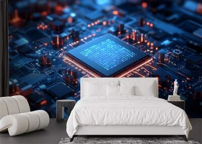 Quantum Computing in Financial Markets Wall mural