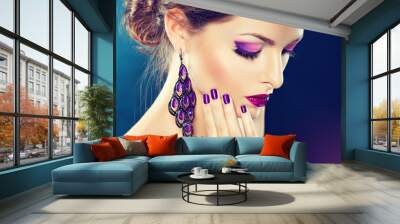 Fashion  Girl Portrait Wall mural