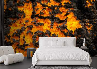 old black wall abstract background Wall mural