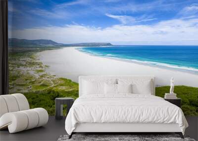 Noordehoek white beach Cape Town South Africa Wall mural