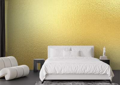 Gold foil texture background Wall mural