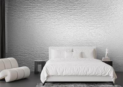 Silver foil texture background Wall mural