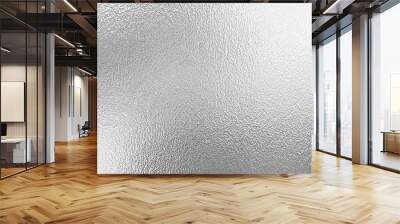 silver foil texture background Wall mural