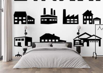 Building and house architecture Wall mural