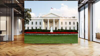 The White House Wall mural