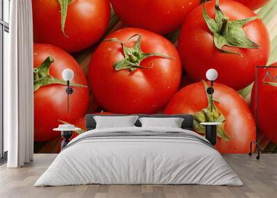 Fresh tomatoes Wall mural