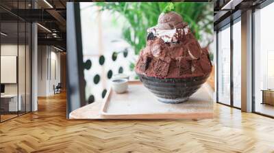 Korean Dessert - bingsu Wall mural