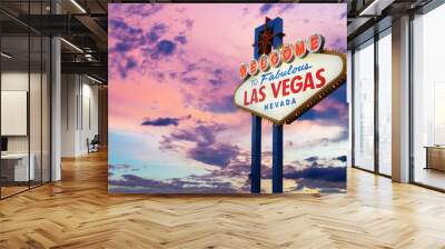 Welcome to Las Vegas Sign Wall mural