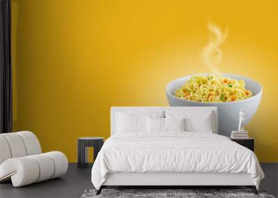 Instant noodles concept Wall mural