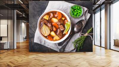 Meat stew with beef Wall mural