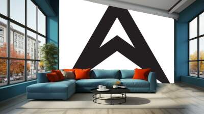 Arrow icon chevron doodle icon graphic design app logo Wall mural