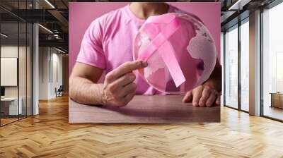 Breast Cancer Awareness Month goes Global Wall mural