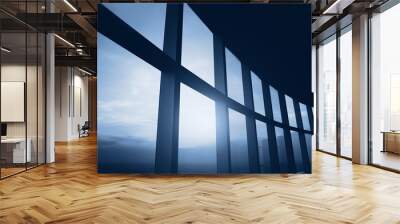 abstract business interior Wall mural