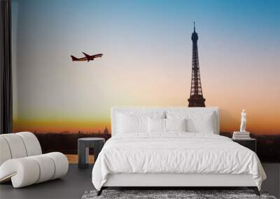 travel to Paris Wall mural