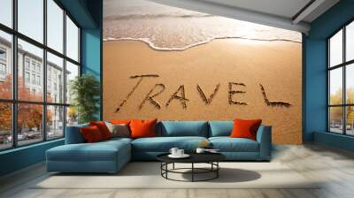 travel Wall mural