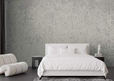 Old white washed chalk wall texture.vector illustration Wall mural