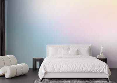 Purple pink blue white pastel grainy gradient background, grainy texture effect. Wall mural