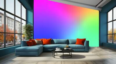 full color gradation iphone Wall mural