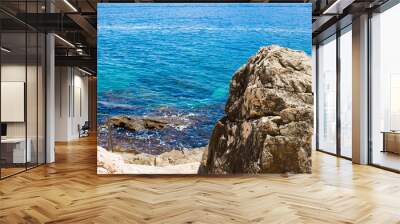 sea and rocks Wall mural