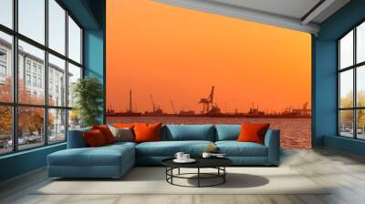 Oil tanker, Gas tanker Wall mural