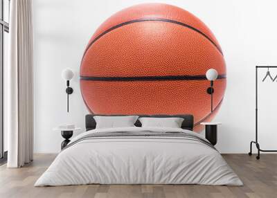 Orange basketball or basket ball Wall mural