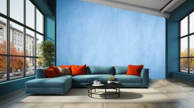 blue paper abstract texture background Wall mural