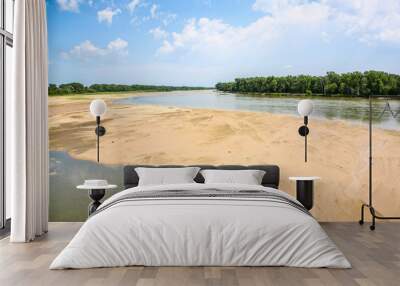 Platte River, west of Omaha, Nebraska Wall mural