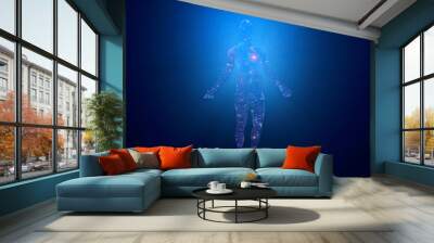 space man Wall mural