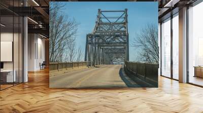 Photo of an old iron bridge. (2) Wall mural