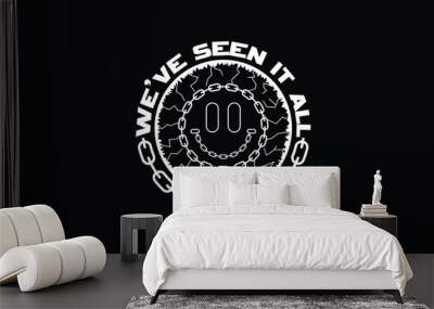 streetwear aesthetic quotes inspiration templates Wall mural