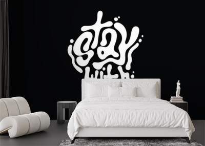 streetwear design inspiration templates Wall mural