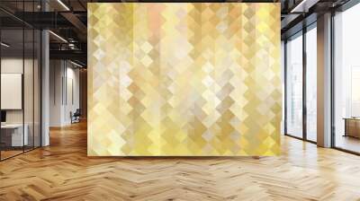 Bokeh light, shimmering blur spot lights on gold abstract backgr Wall mural