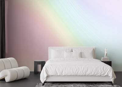 Soft Pastel Gradient Texture with Gentle Swirling Colors Wall mural