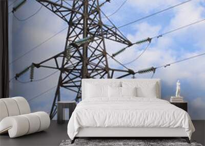 transmission tower Wall mural