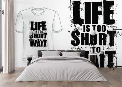 t shirt design  Wall mural