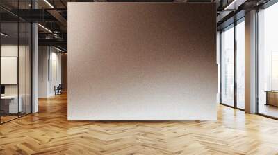 Brown grainy gradient background, grainy texture effect, web banner design copy space Wall mural