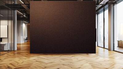 brown grainy gradient background noise texture poster backdrop banner design, copy space Wall mural